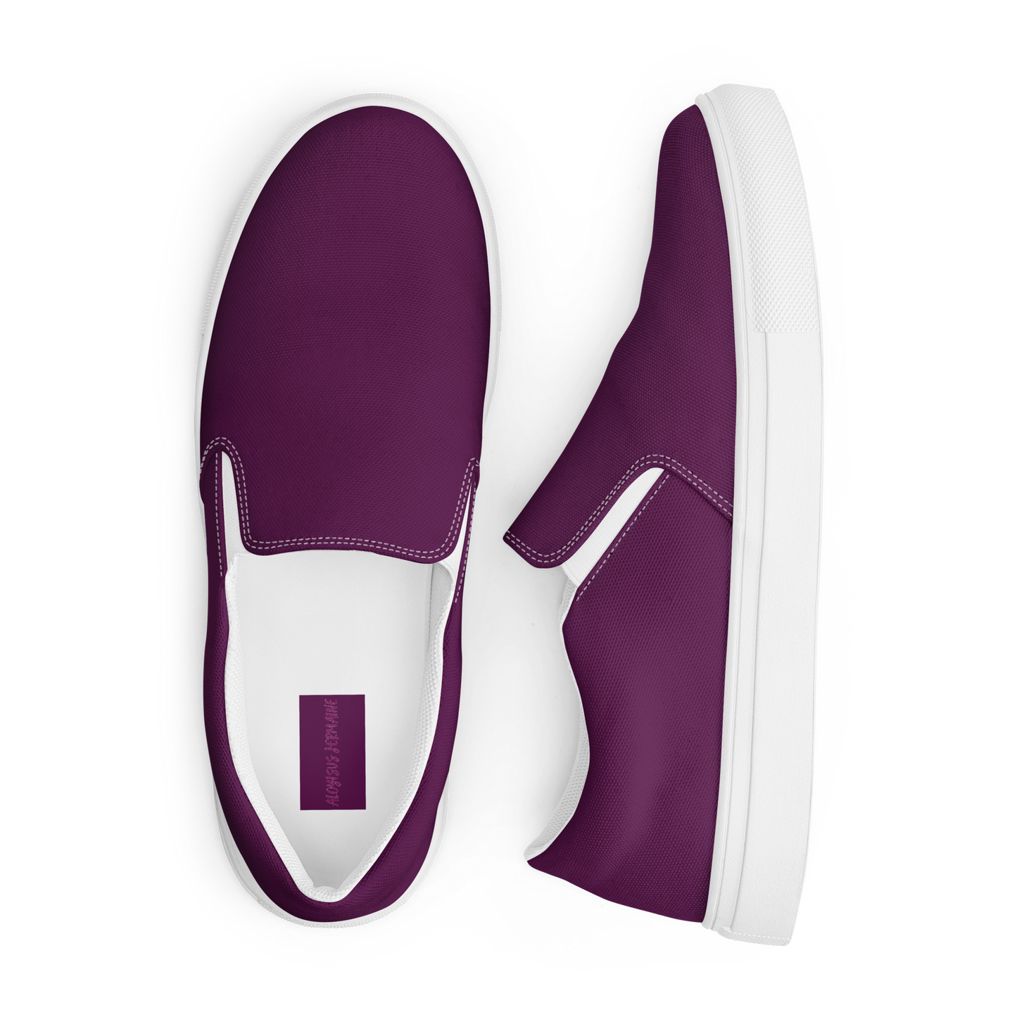 ALOYSIUS PLUM (Men’s Slip-Ons)