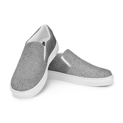 GRAINED GREY (Men's Slip-Ons)