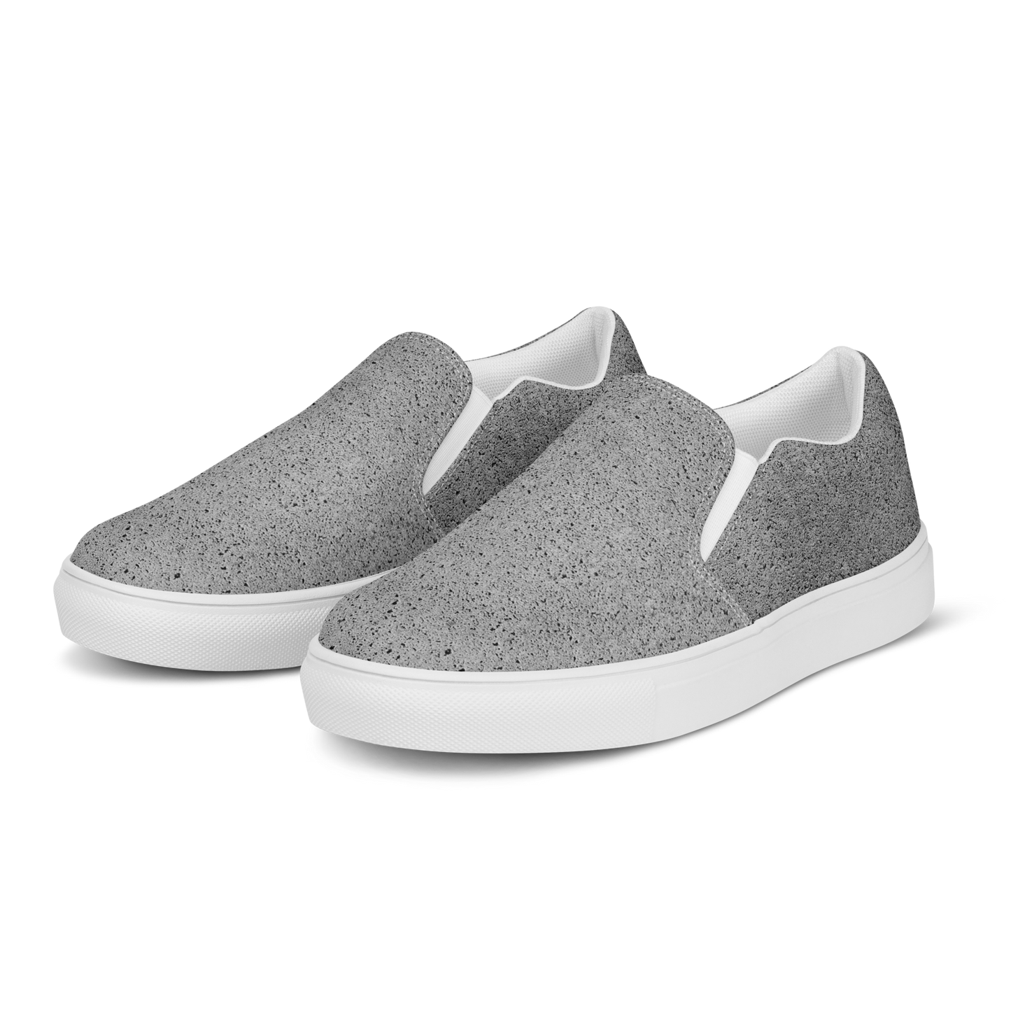 GRAINED GREY (Men's Slip-Ons)