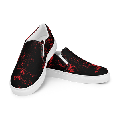 MOODY SCARLET (Men’s Slip-Ons)