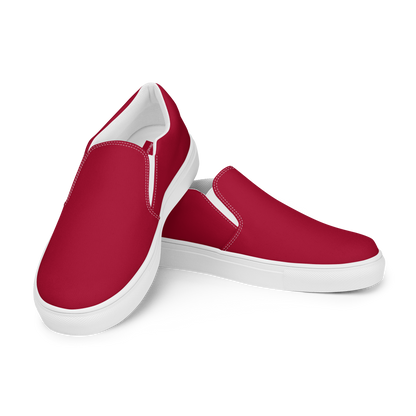 ALOYSIUS SCARLET (Men’s Slip-Ons)