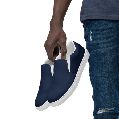 ALOYSIUS NAVY (Men’s Slip-Ons)