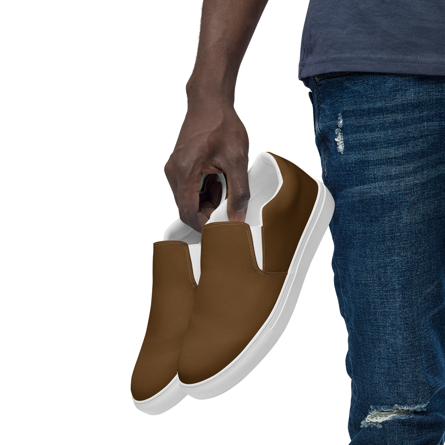 ALOYSIUS MAHOGANY (Men’s Slip-Ons)