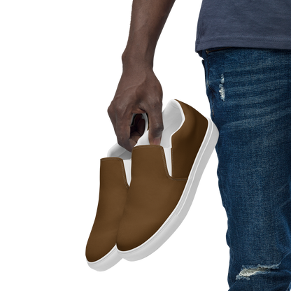 ALOYSIUS MAHOGANY (Men’s Slip-Ons)