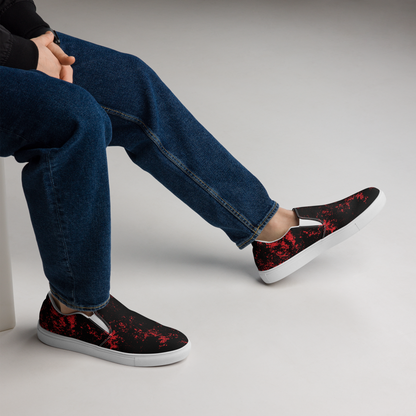 MOODY SCARLET (Men’s Slip-Ons)