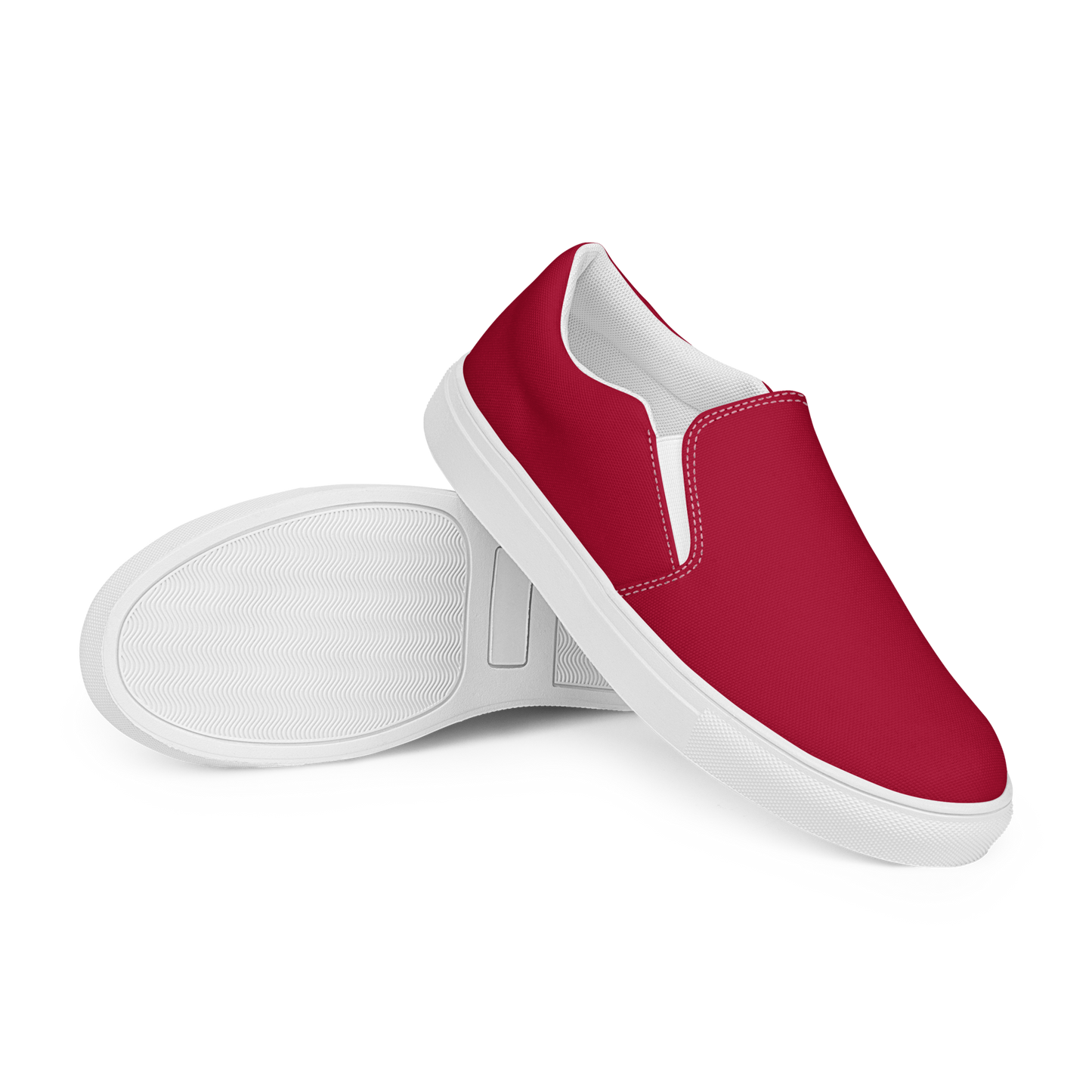 ALOYSIUS SCARLET (Men’s Slip-Ons)