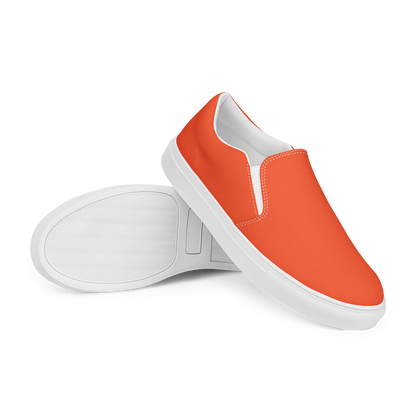 ALOYSIUS TANGERINE (Men’s Slip-Ons)