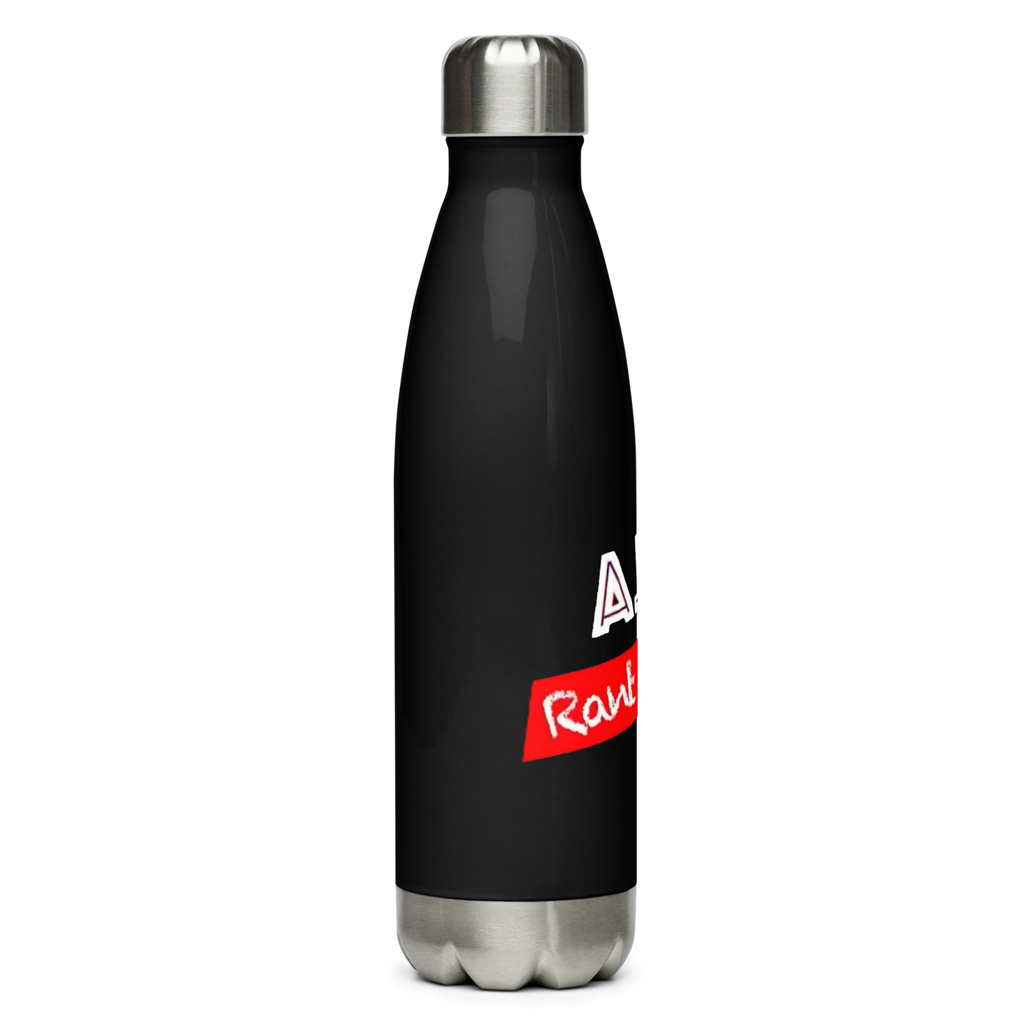 RANT ROOM stainless steel water bottle (BLACK)