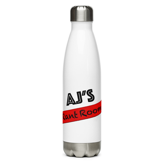 RANT ROOM stainless steel water bottle (WHITE)