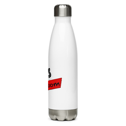 RANT ROOM stainless steel water bottle (WHITE)