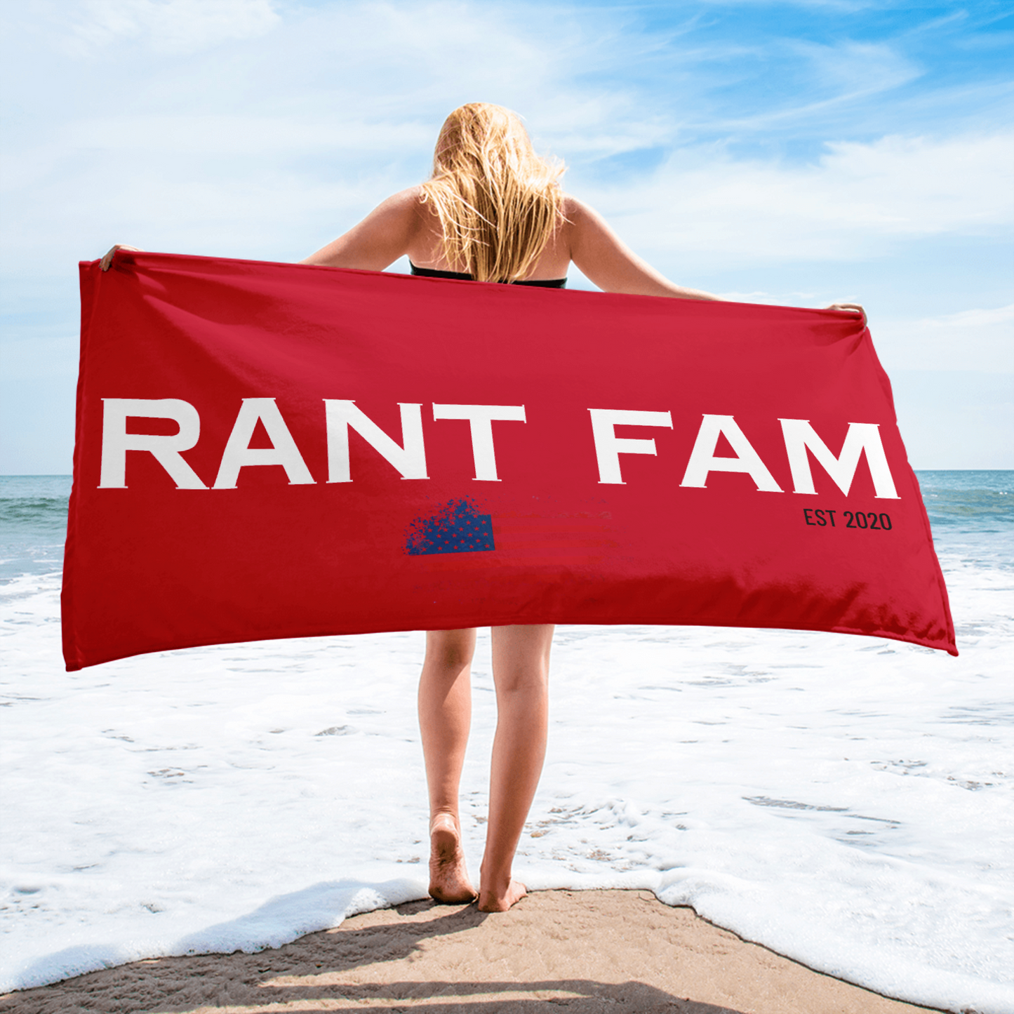 RANT FAM Towel (RED)