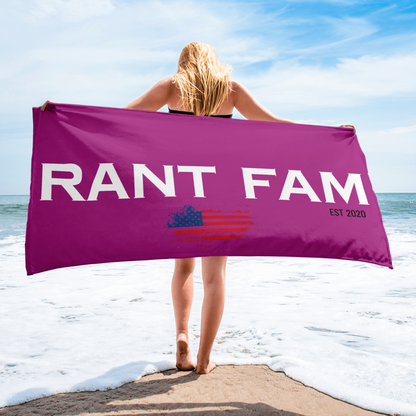 RANT FAM Towel (PURPLE)