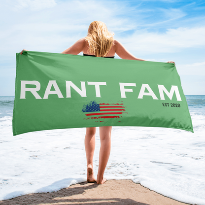 RANT FAM Towel (GREEN)