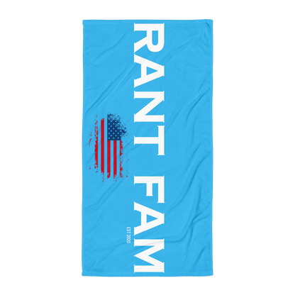 RANT FAM Towel (Blue)