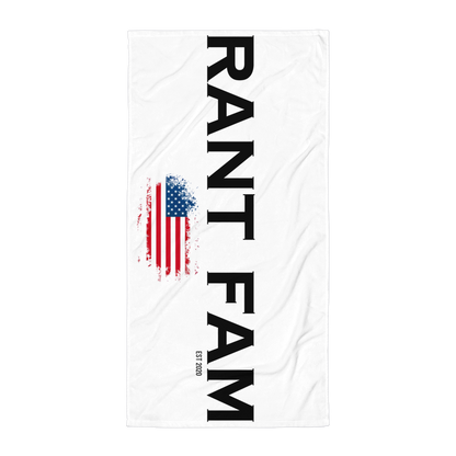 RANT FAM Towel (WHITE)