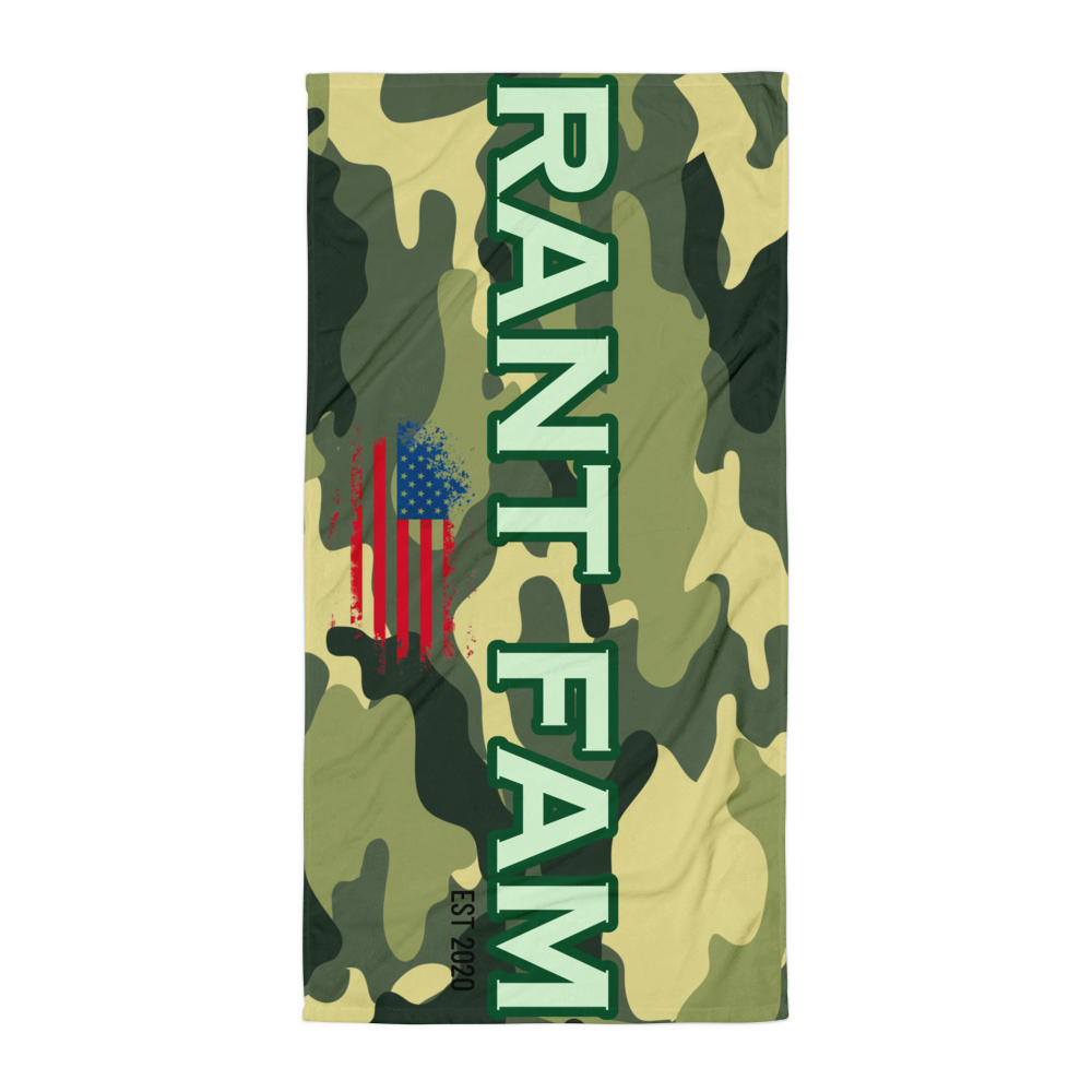 TANT FAM Towel (Camo)