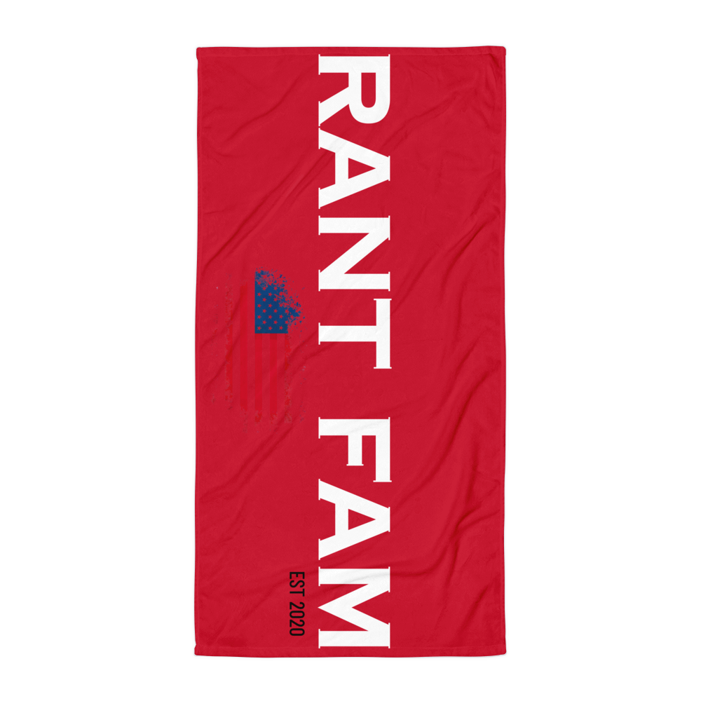 RANT FAM Towel (RED)