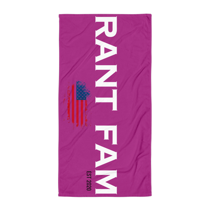 RANT FAM Towel (PURPLE)