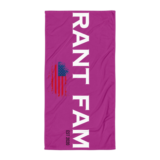 RANT FAM Towel (PURPLE)