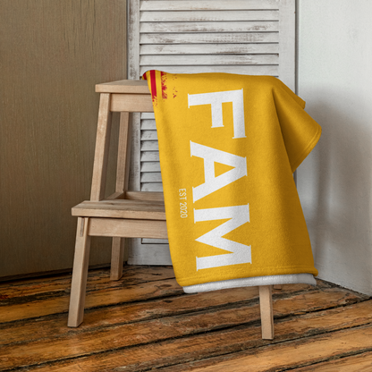 RANT FAM Towel (Yellow)