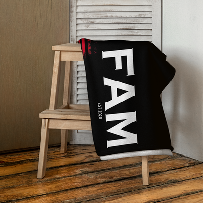 RANT FAM Towel (Black)