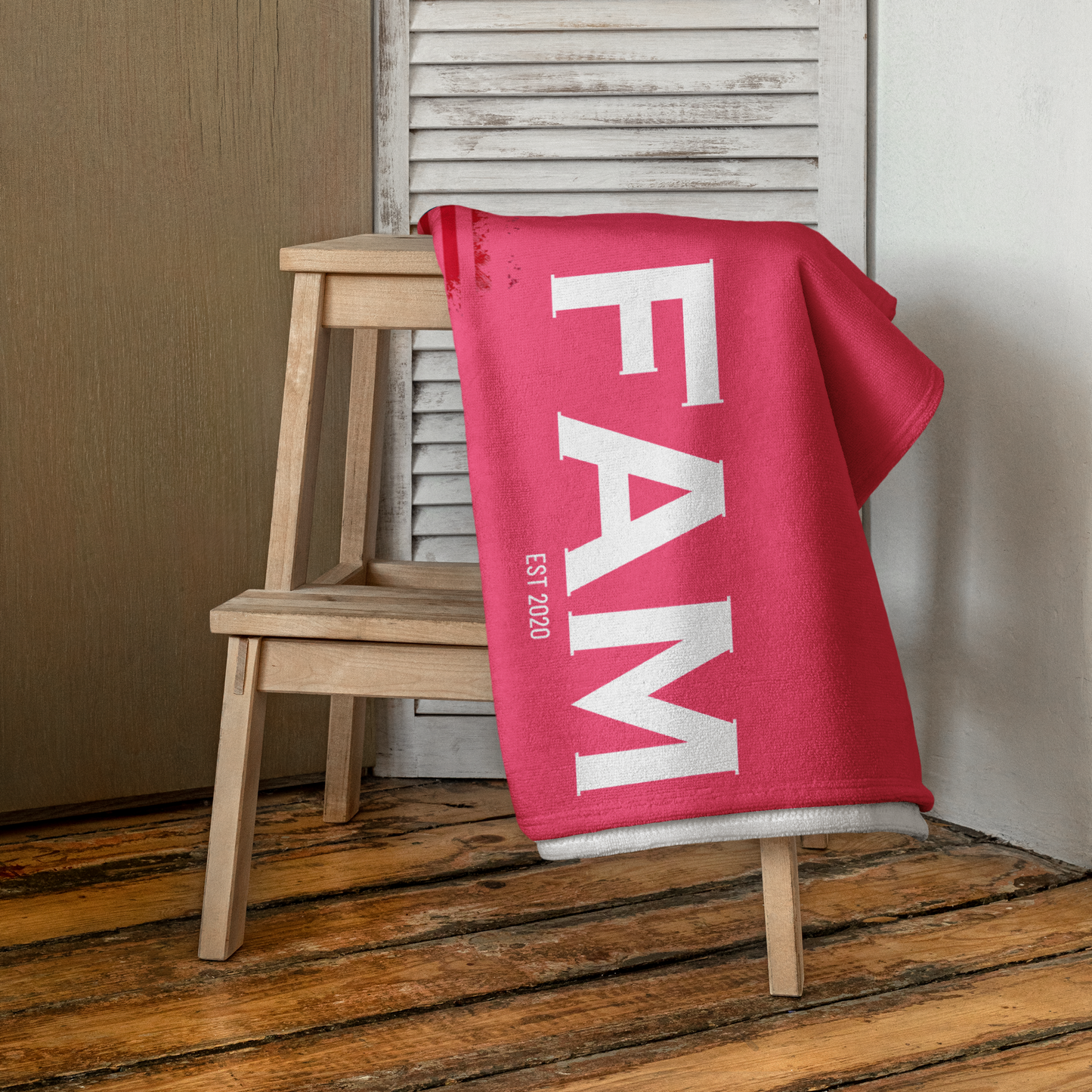 RANT FAM Towel (Pink)