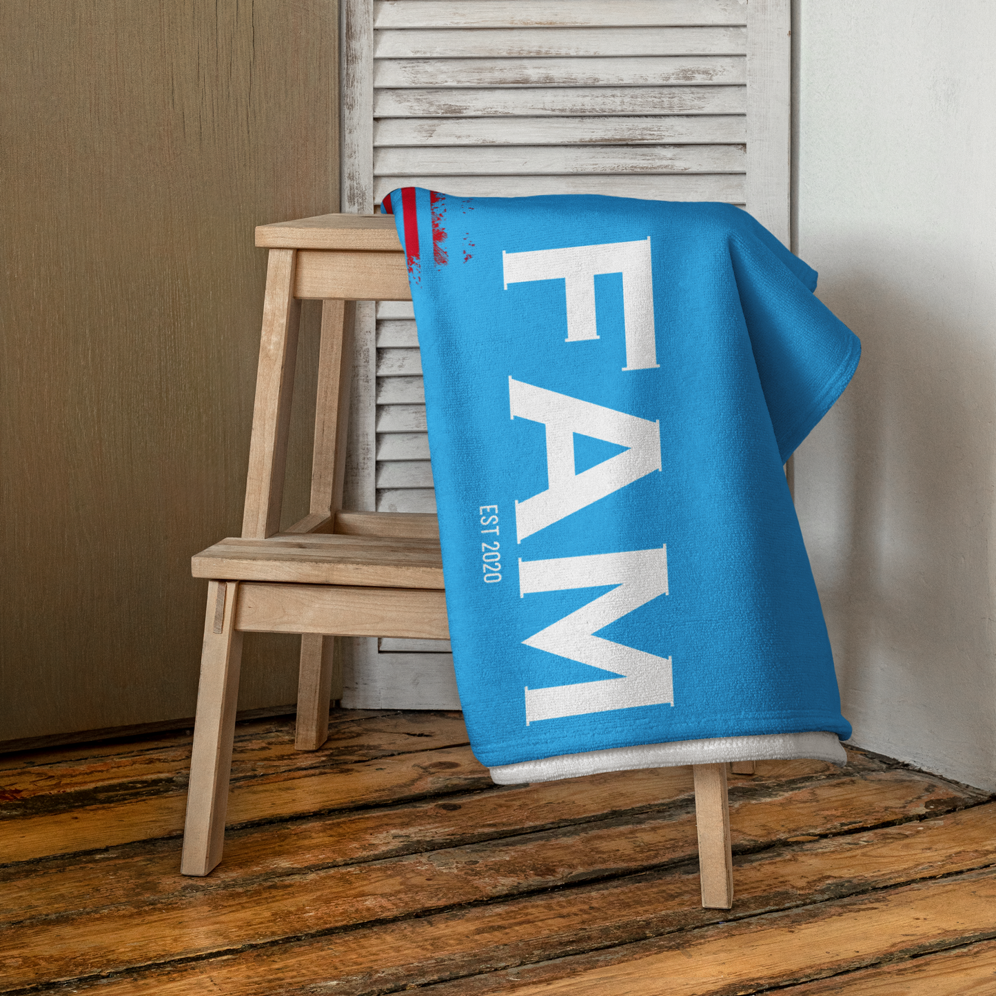 RANT FAM Towel (Blue)