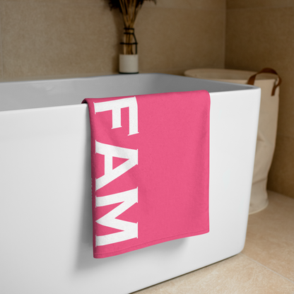 RANT FAM Towel (Pink)