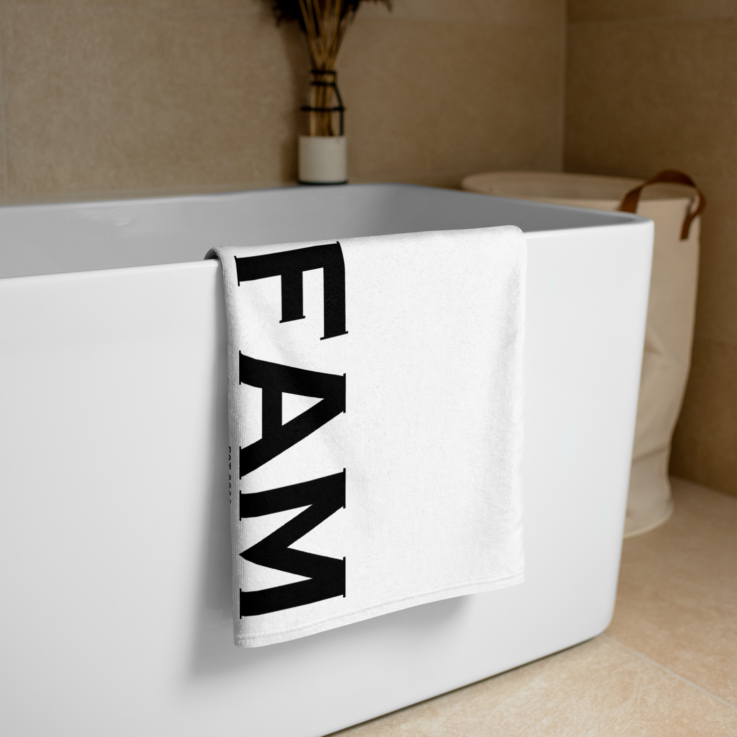 RANT FAM Towel (WHITE)