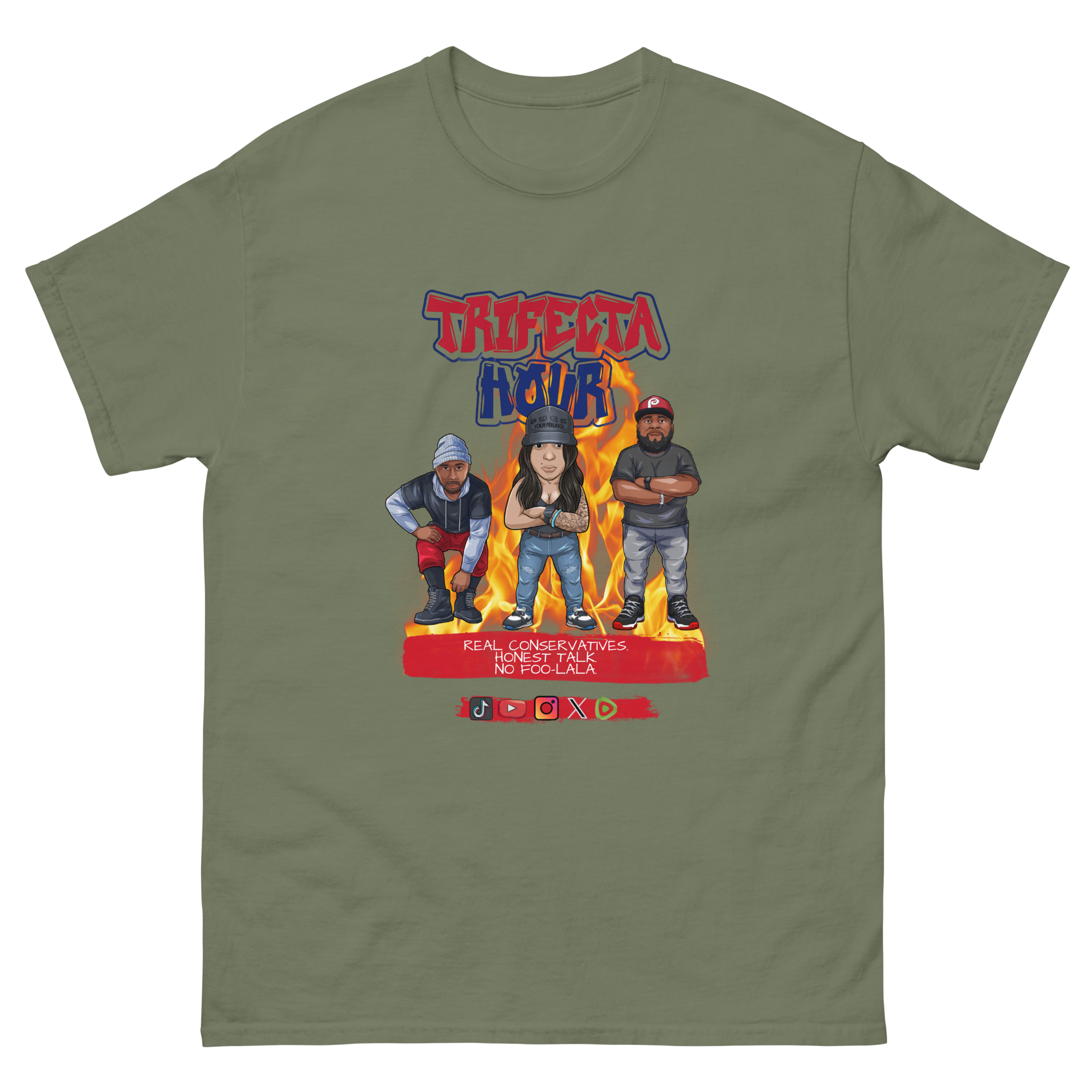 TRIFECTA FIRE Tee