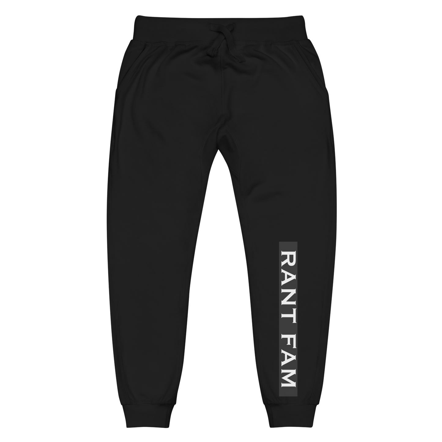 RANT FAMFleece Sweatpants (BLACK)