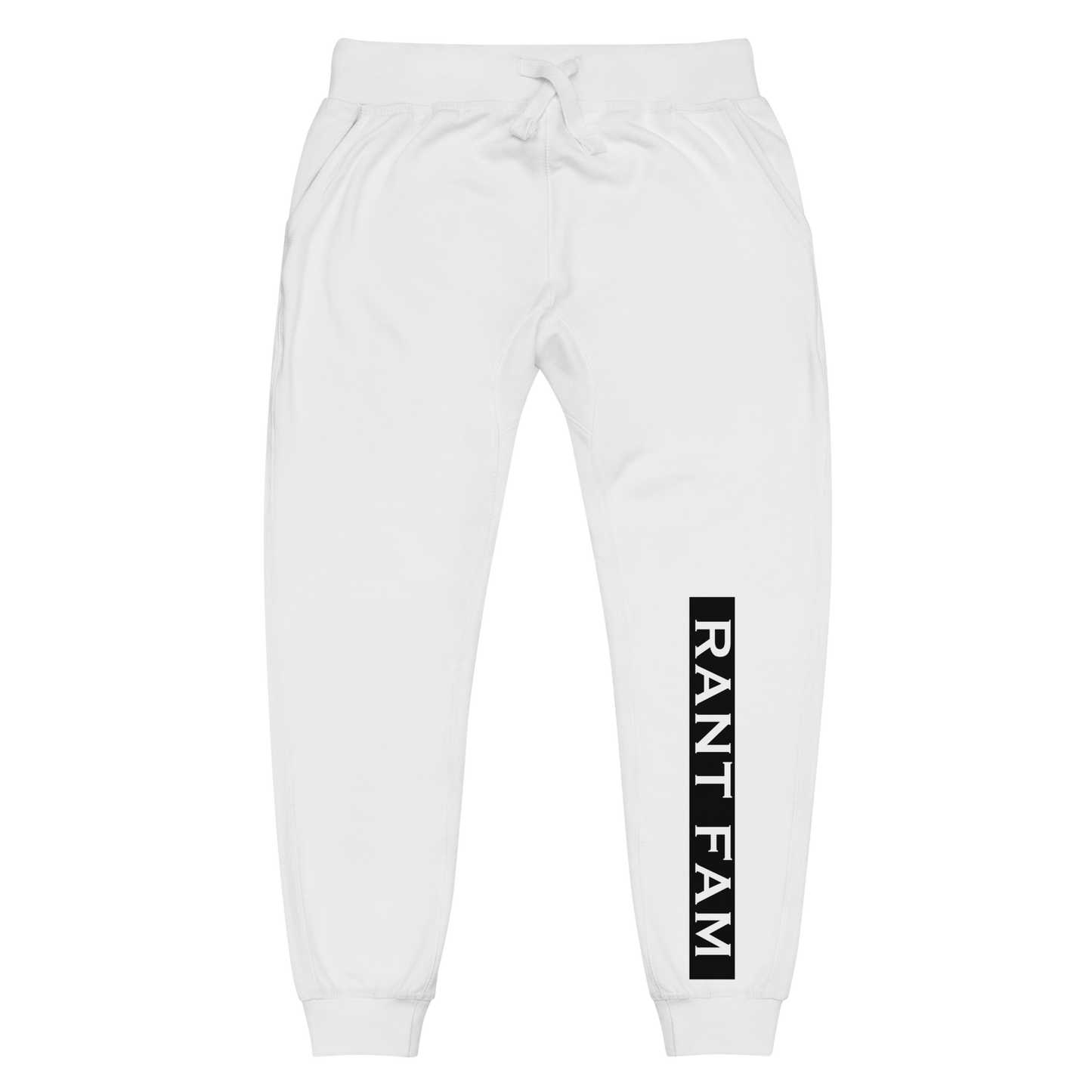 RANT FAMFleece Sweatpants (BLACK)