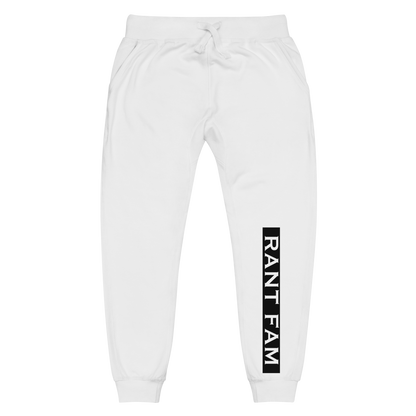 RANT FAMFleece Sweatpants (BLACK)