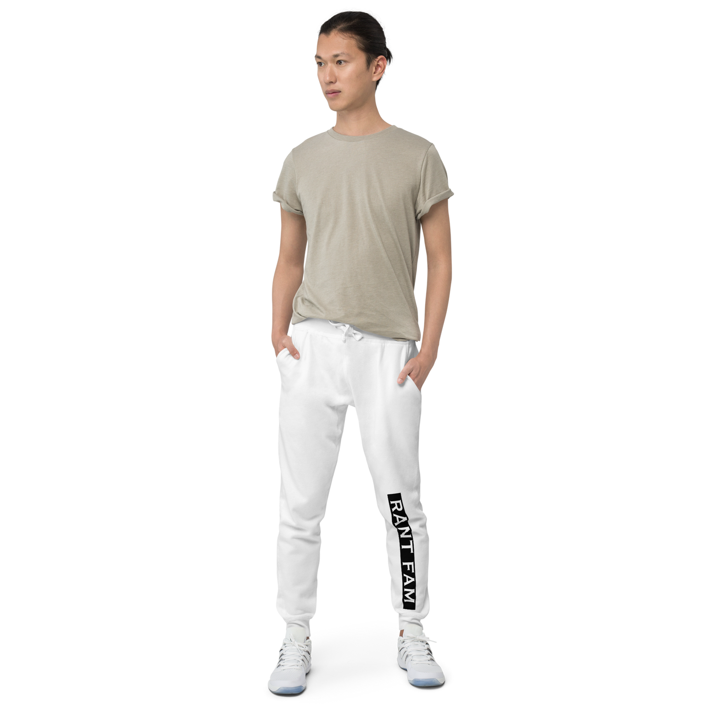 RANT FAMFleece Sweatpants (BLACK)