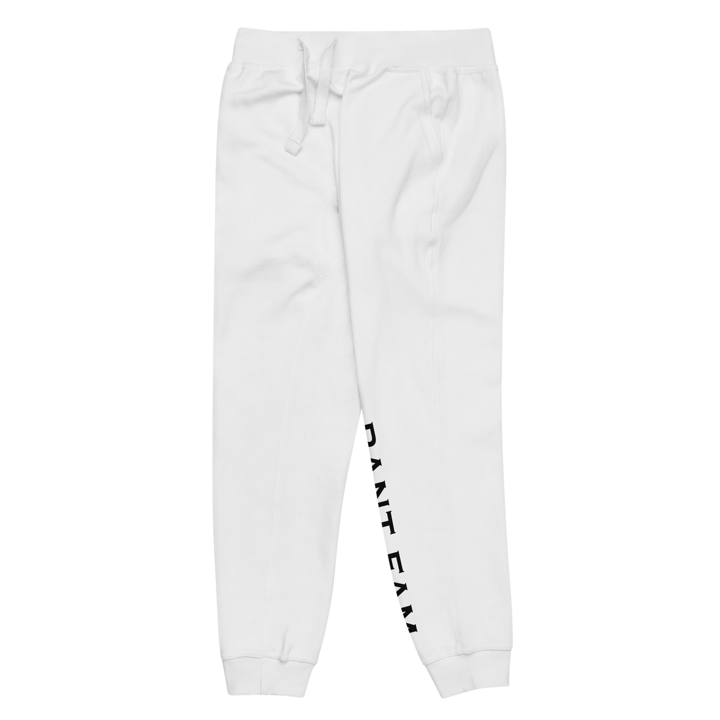 RANT FAM Fleece Sweatpants (WHITE)