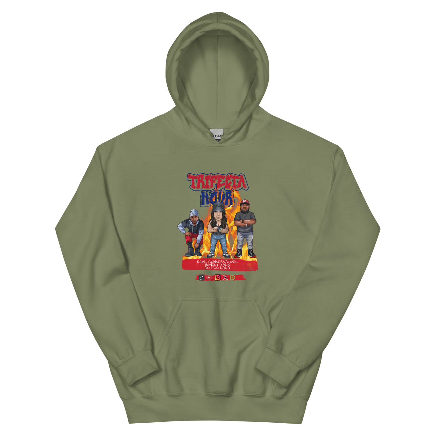 TRIFECTA FIRE Hoodie