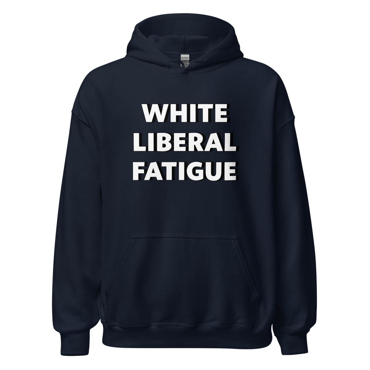 WHITE LIBERAL FATIGUE Hoodie