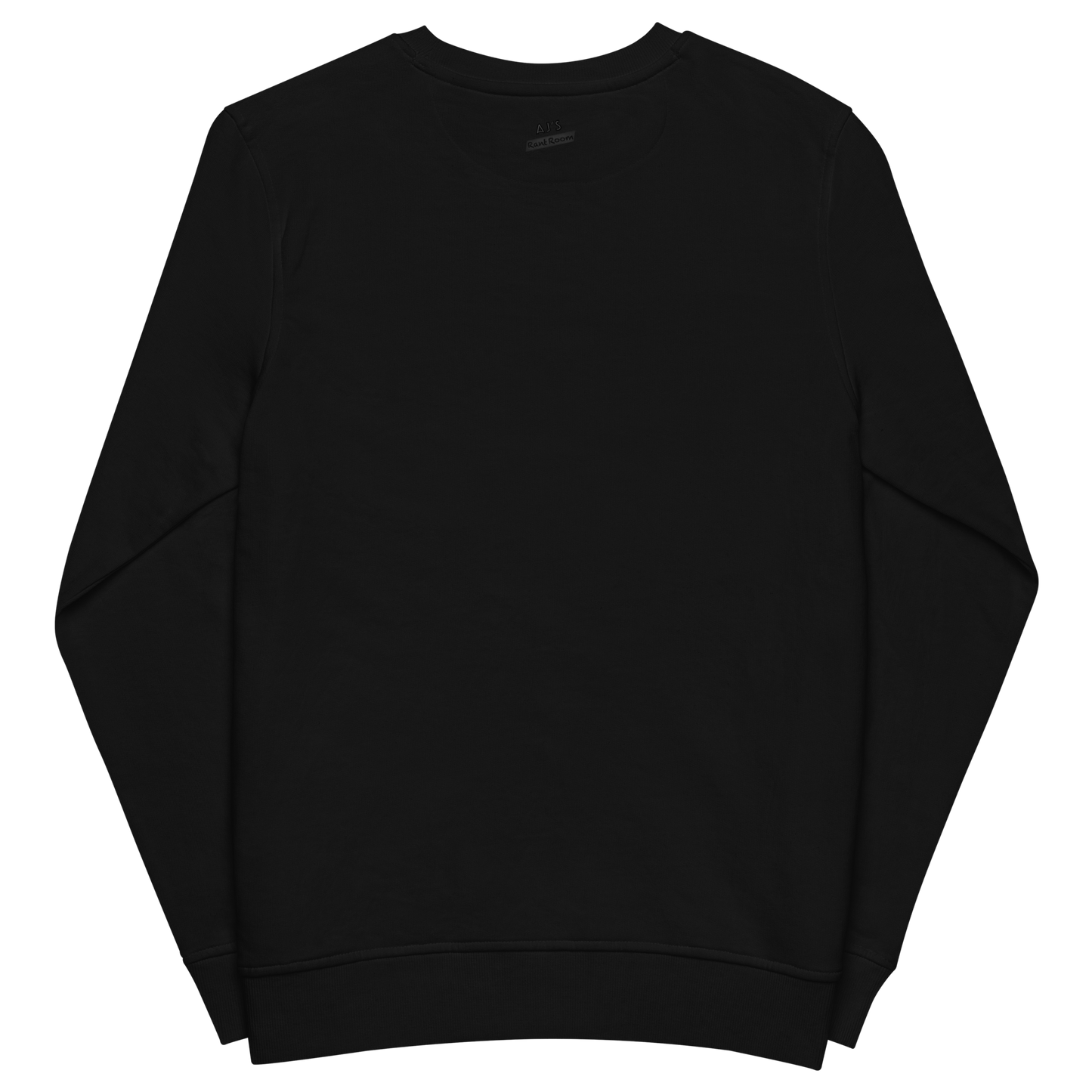 BUT FIRST... LET ME THANK GOD Organic Sweatshirt (Rant Black Edition)