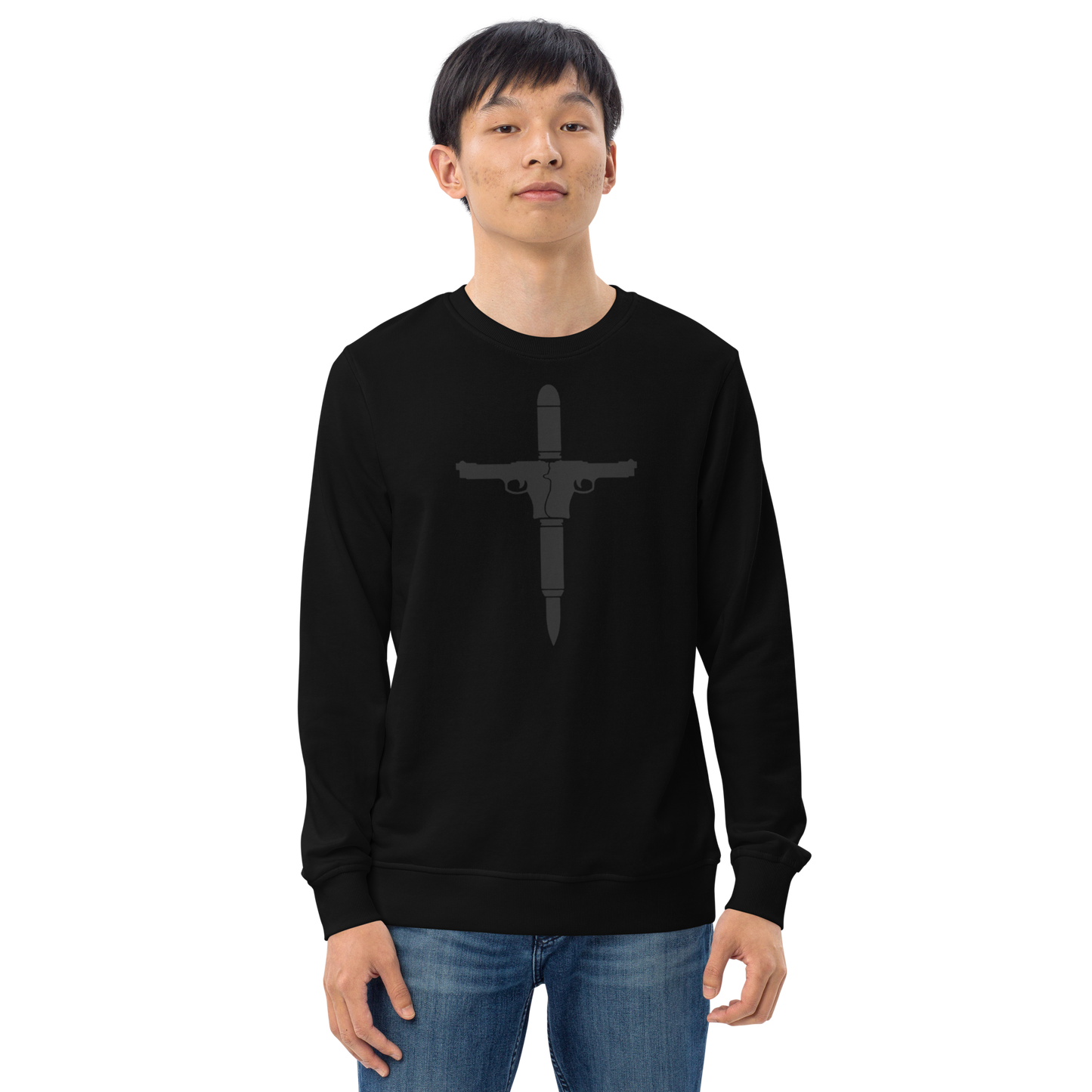 2A CROSS Organic Sweatshirt (Rant Black Edition)