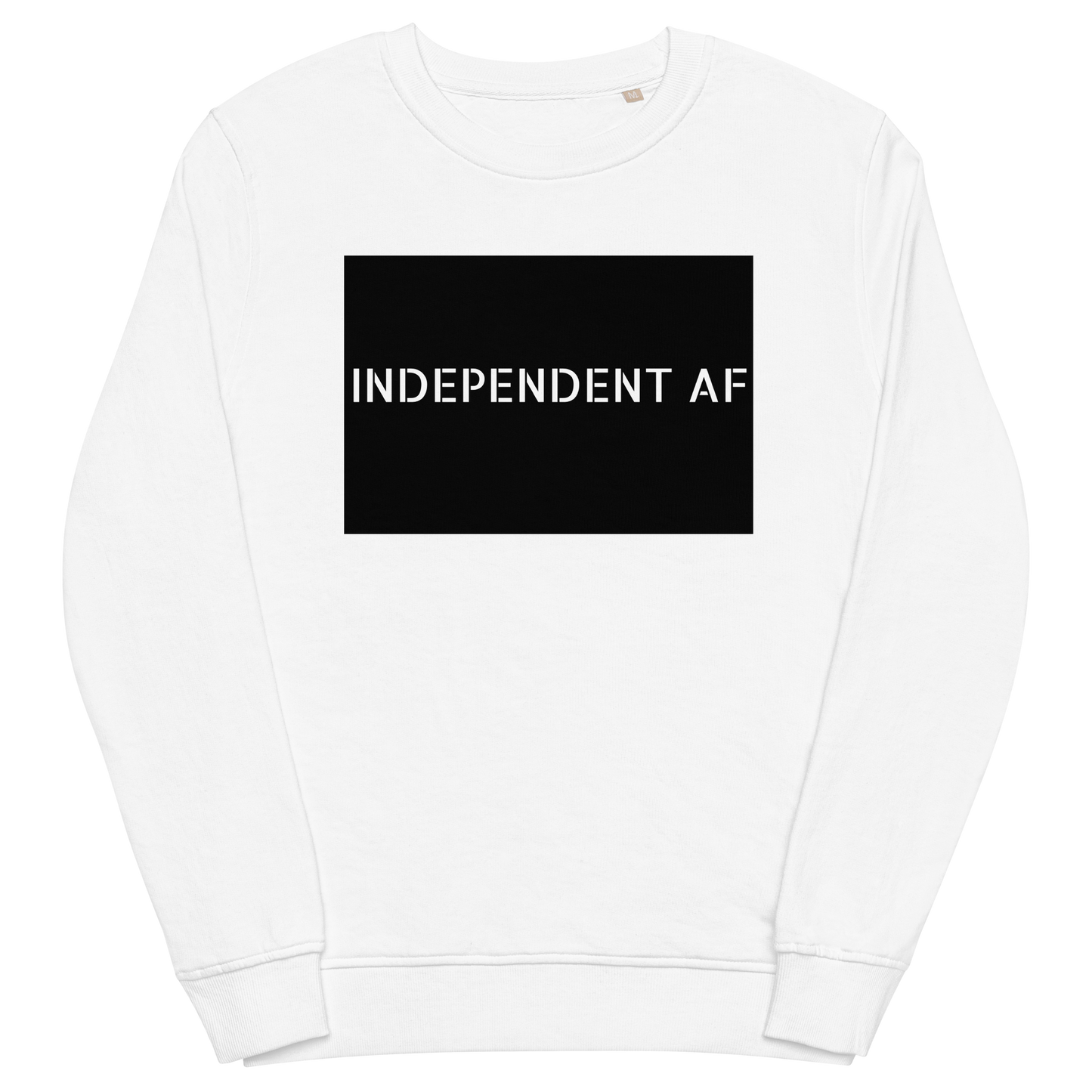 INDEPENDENT AF Unisex Organic Sweatshirt