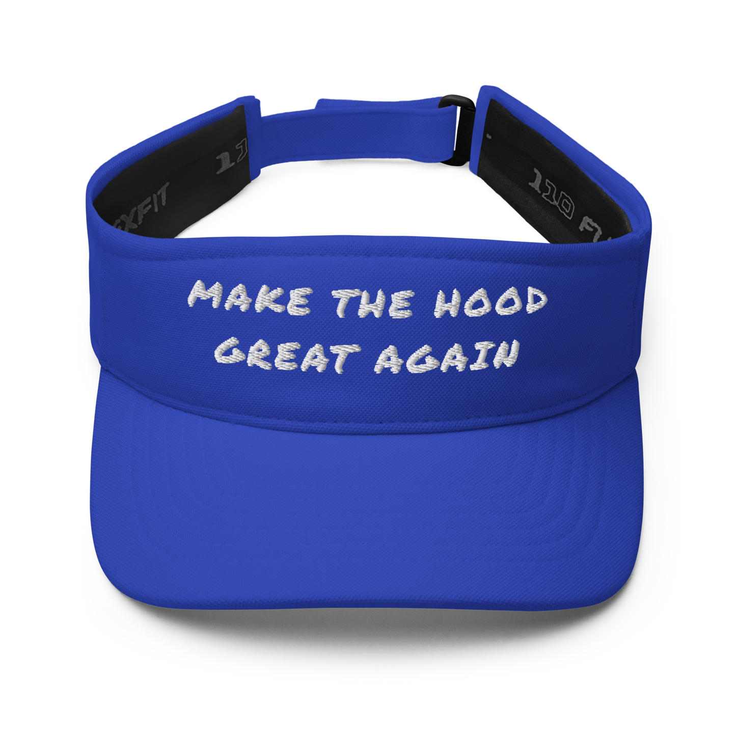 MAKE THE HOOD GREAT AGAIN visor