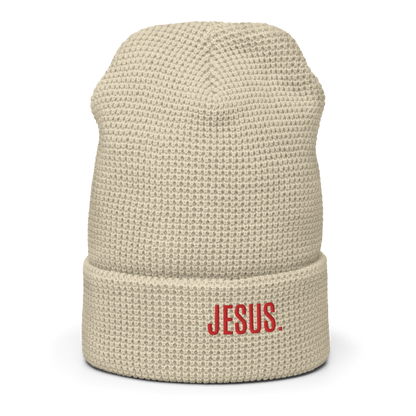 JESUS. Waffle beanie