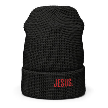 JESUS. Waffle beanie