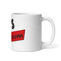 RANT ROOM white glossy mug