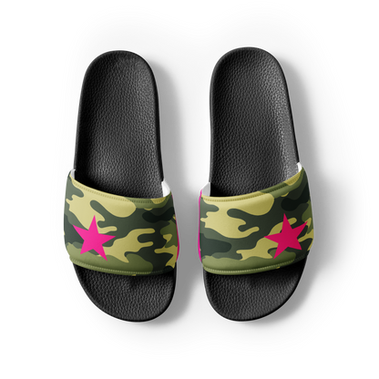 Women's slides (Camo + Pink)