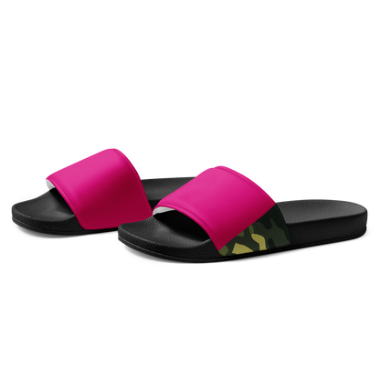 Women's slides (Pink + Camo)