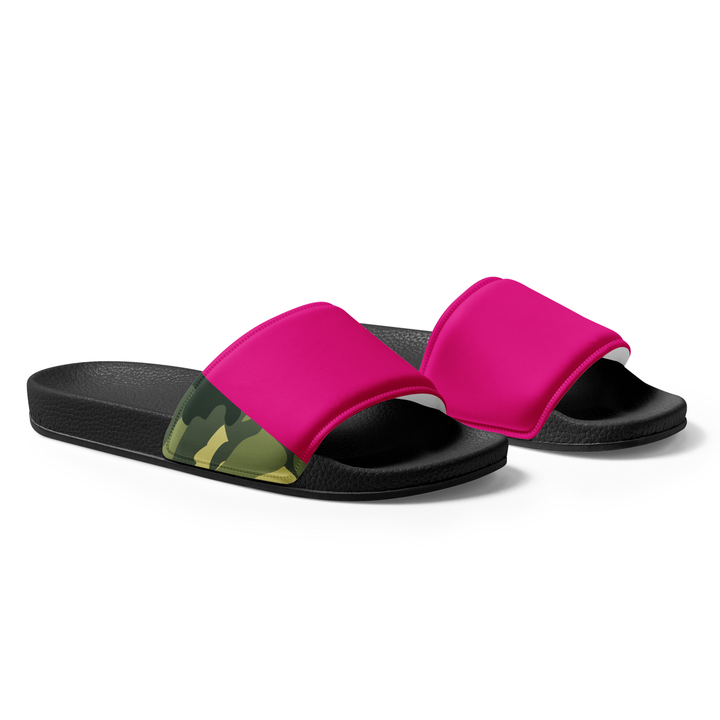 Women's slides (Pink + Camo)