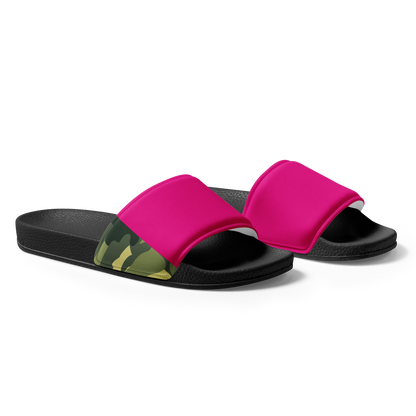 Women's slides (Pink + Camo)