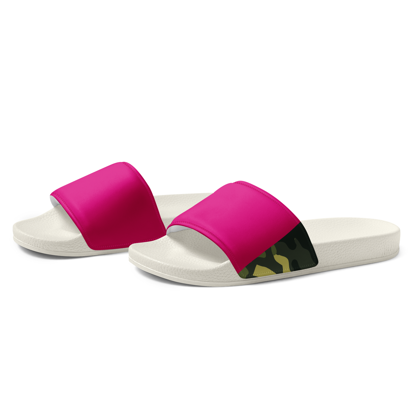 Women's slides (Pink + Camo)