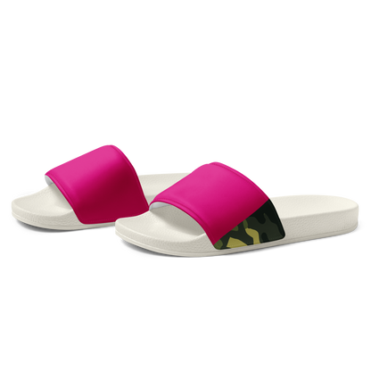 Women's slides (Pink + Camo)